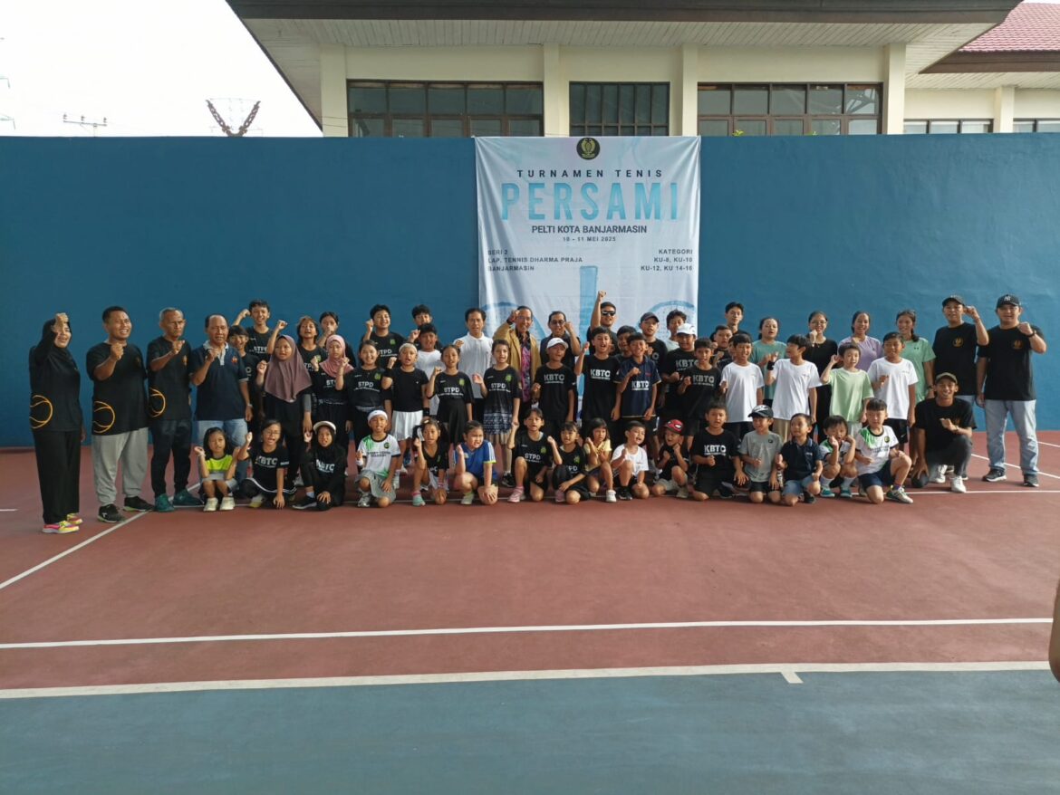 Turnamen Tenis Persami Banjarmasin Semakin Diminati, Perbanyak Kelompok Usia Dini
