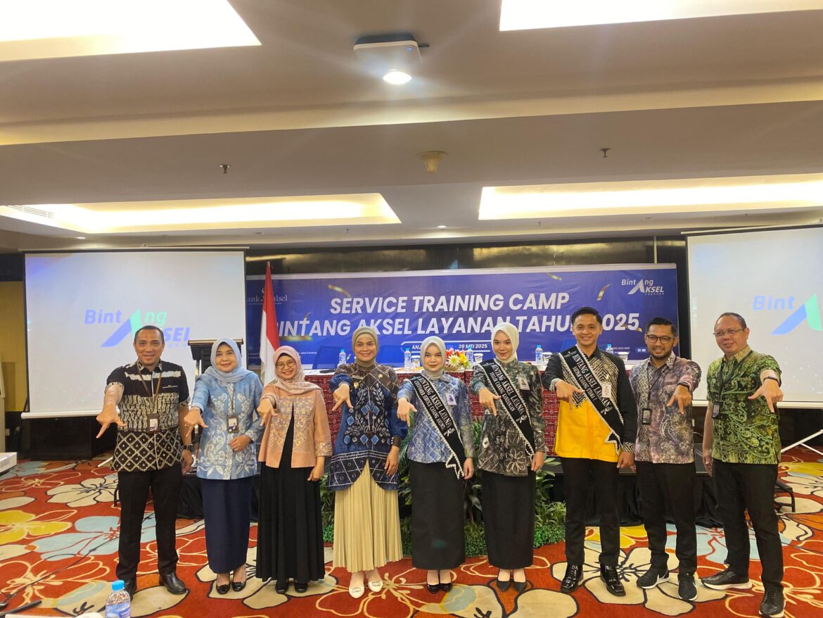 Bintang AKSEL Pelayanan 2025 Resmi Dibuka, Semangat Kompetisi Peserta Mulai Dinyalakan (foto:humas bank kalsel)