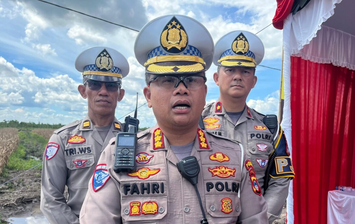 Direktur Lalu Lintas Polda Kalimantan Selatan, Kombes Pol Fahri Siregar (Foto Iman Satria)