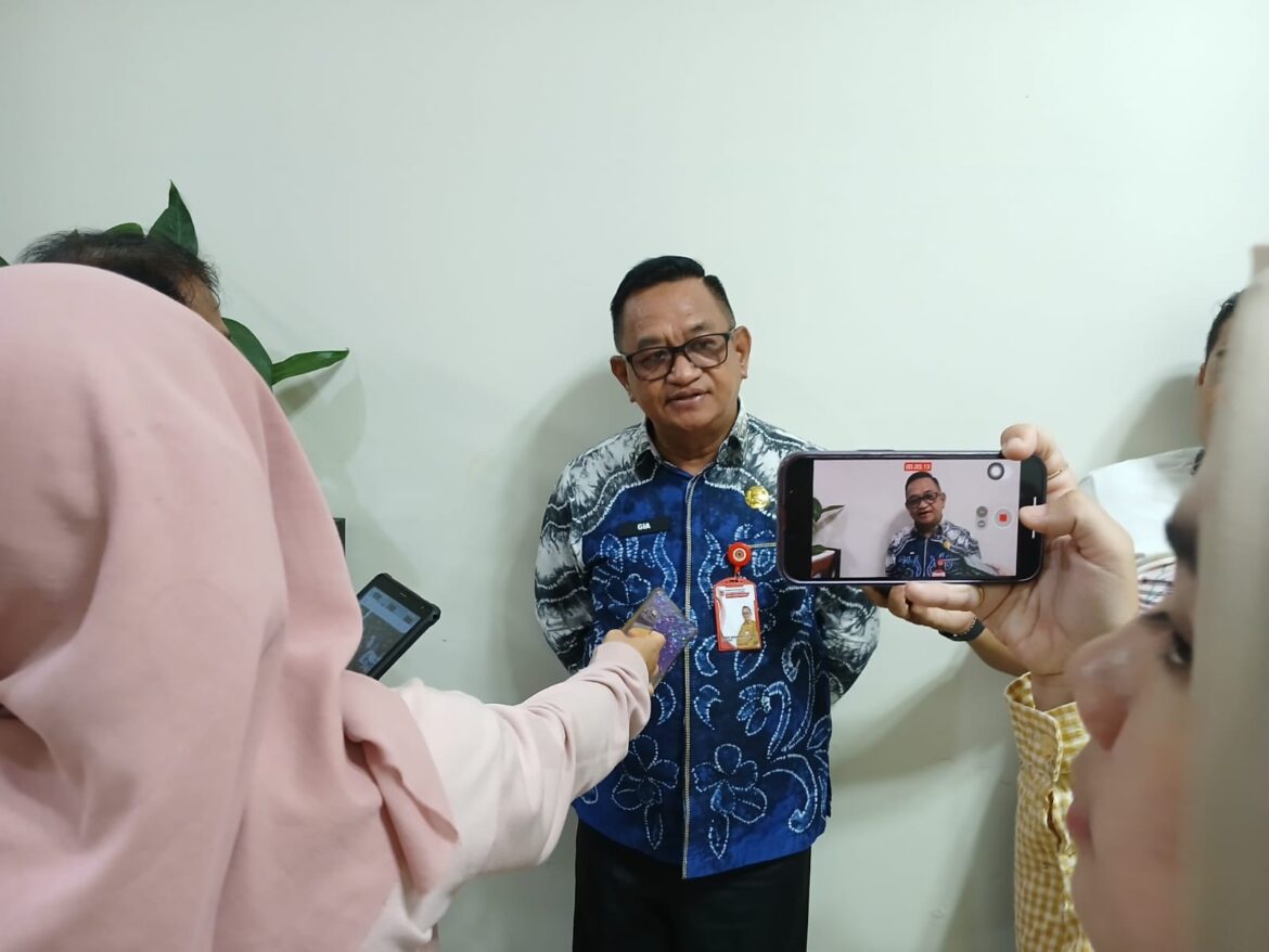 Kepala Dinas Perdagangan Provinsi Kalsel Ahmad Bagiawan.(foto : sophan/brt)