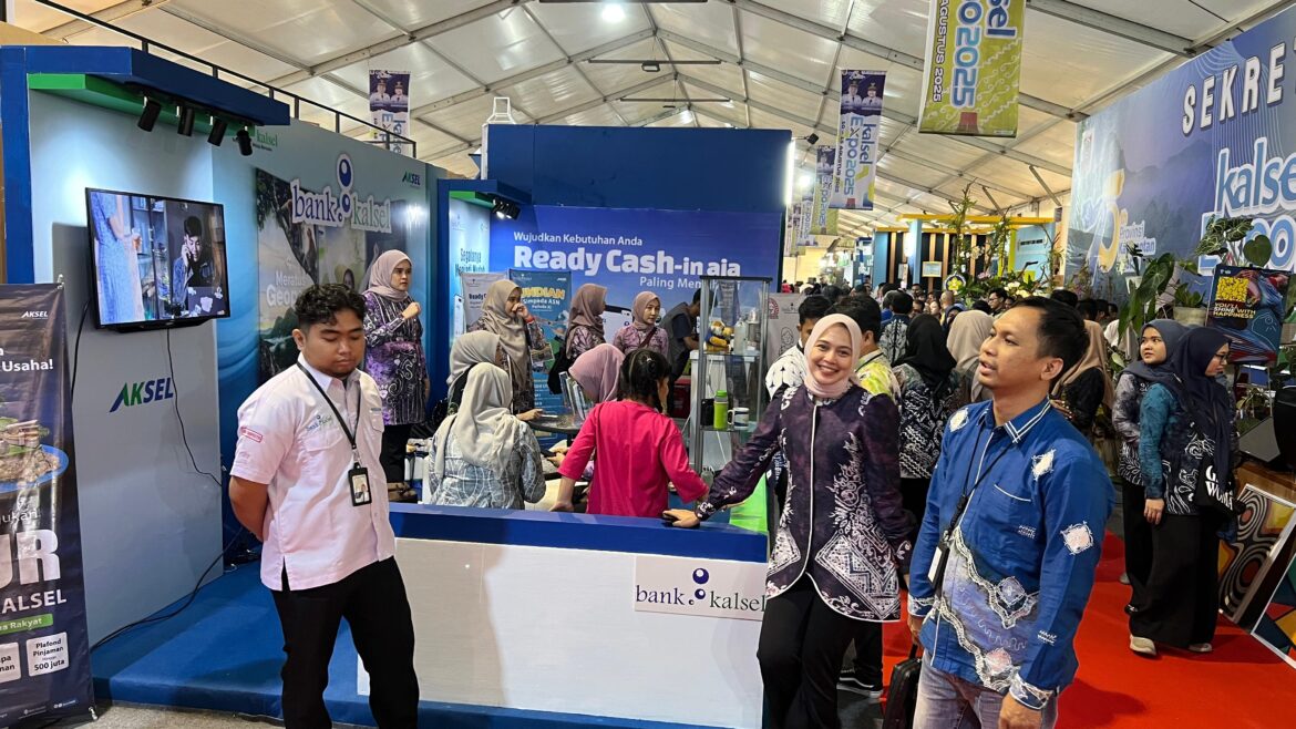 Bank Kalsel Hadir di Kalsel Expo 2025, Sajikan Beragam Layanan dan Promo Menarik (foto:humas bank kalsel)