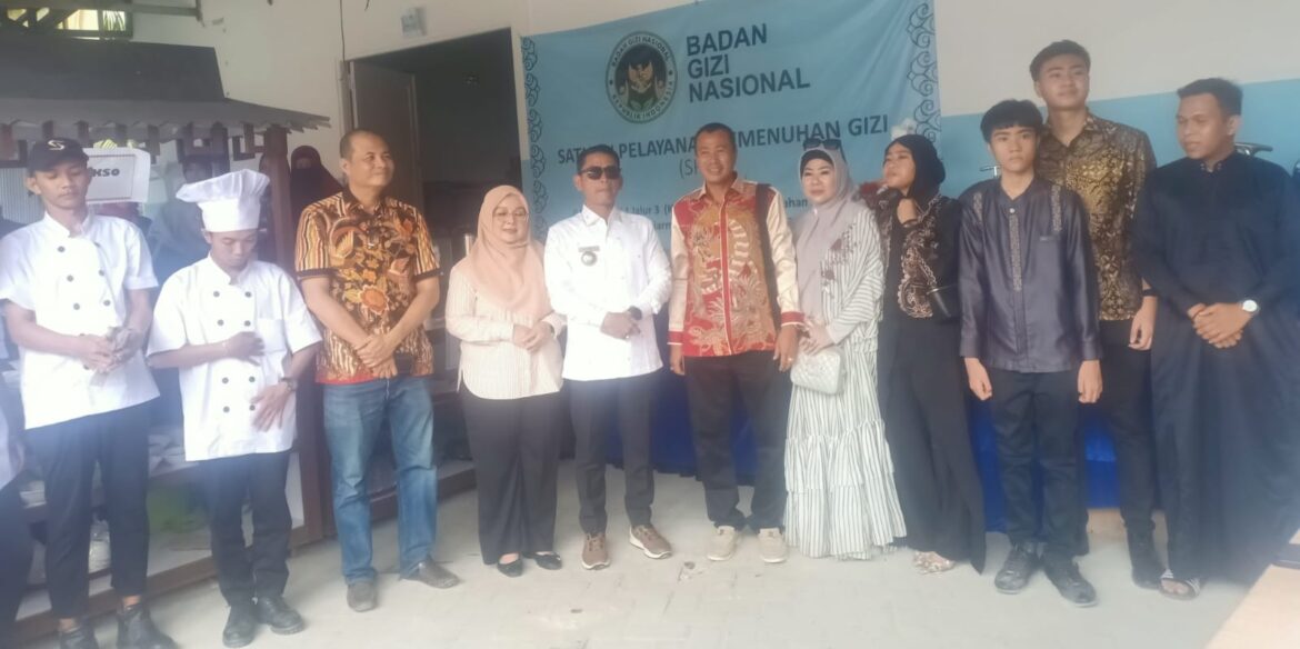 Dapur SPPG APJI Yayasan Miftah Firdausi Banjarmasin Diresmikan Walikota HM Yamin
