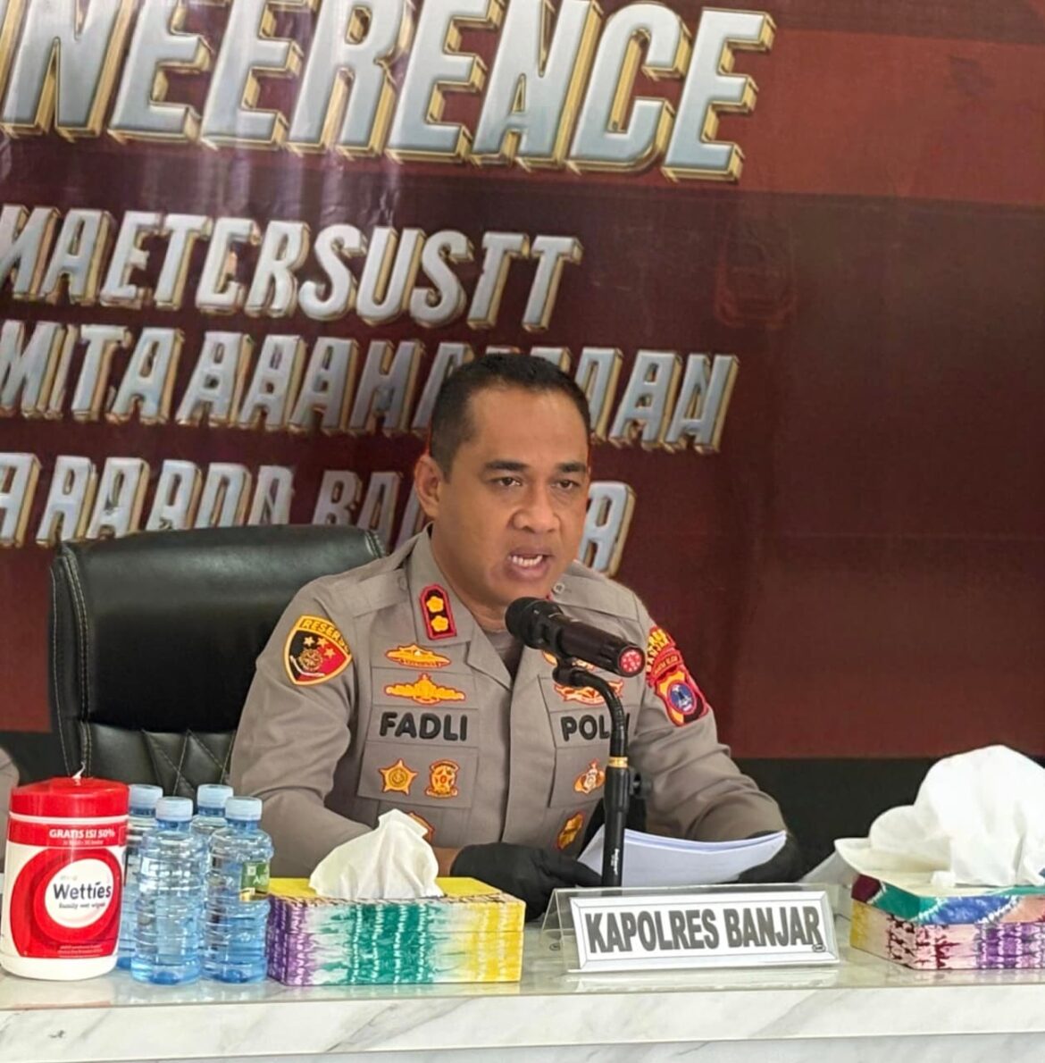Kapolres Banjar AKBP Dr. Fadli (Foto Istimewa )