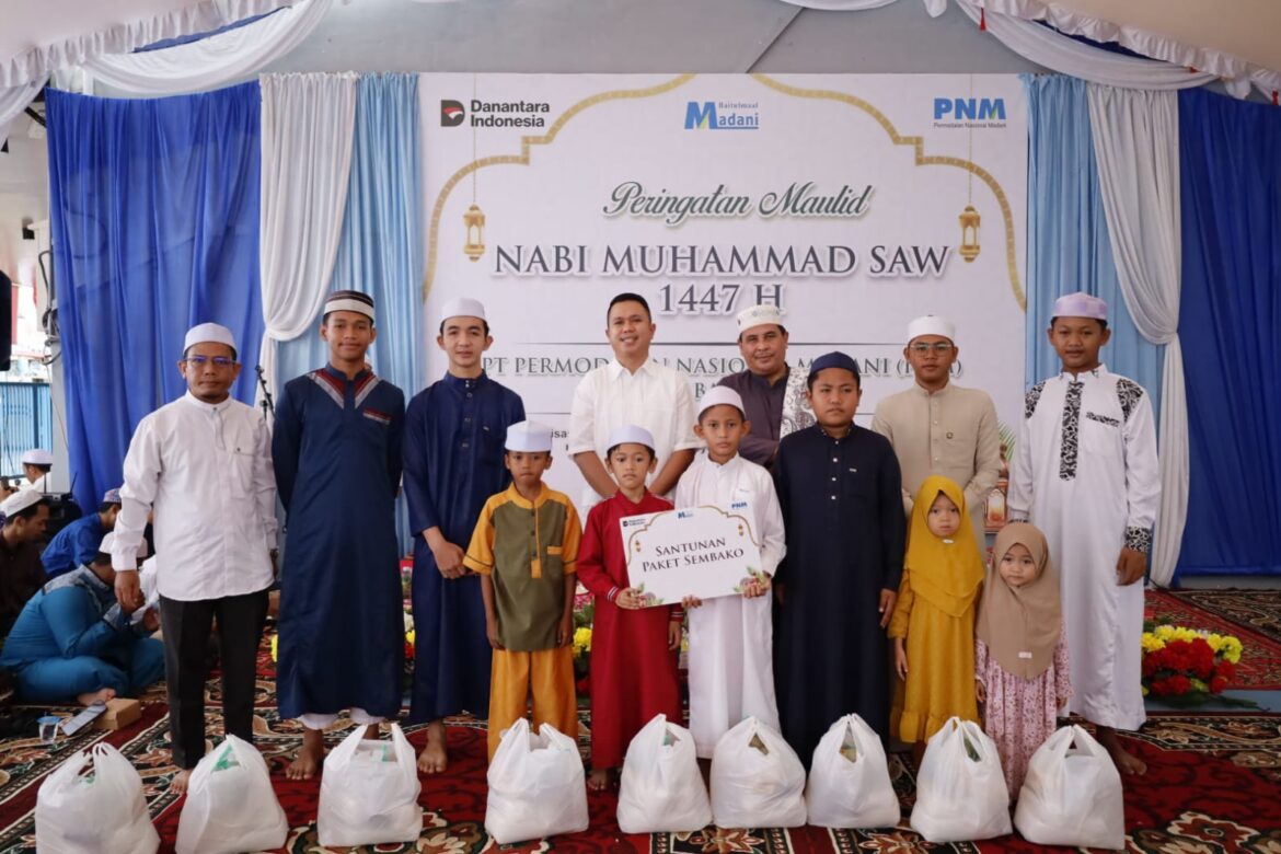 PNM Cabang Banjarmasin Salurkan Baitul Maal untuk Masyarakat Prasejahtera