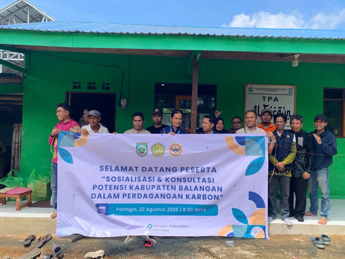 Peserta Sosialisasi dari petani di Balangan dan Tapin usai pembinaan yang dilaksanakan BIMA ULM, Sabtu (6/9/2025). (foto:istimewa)