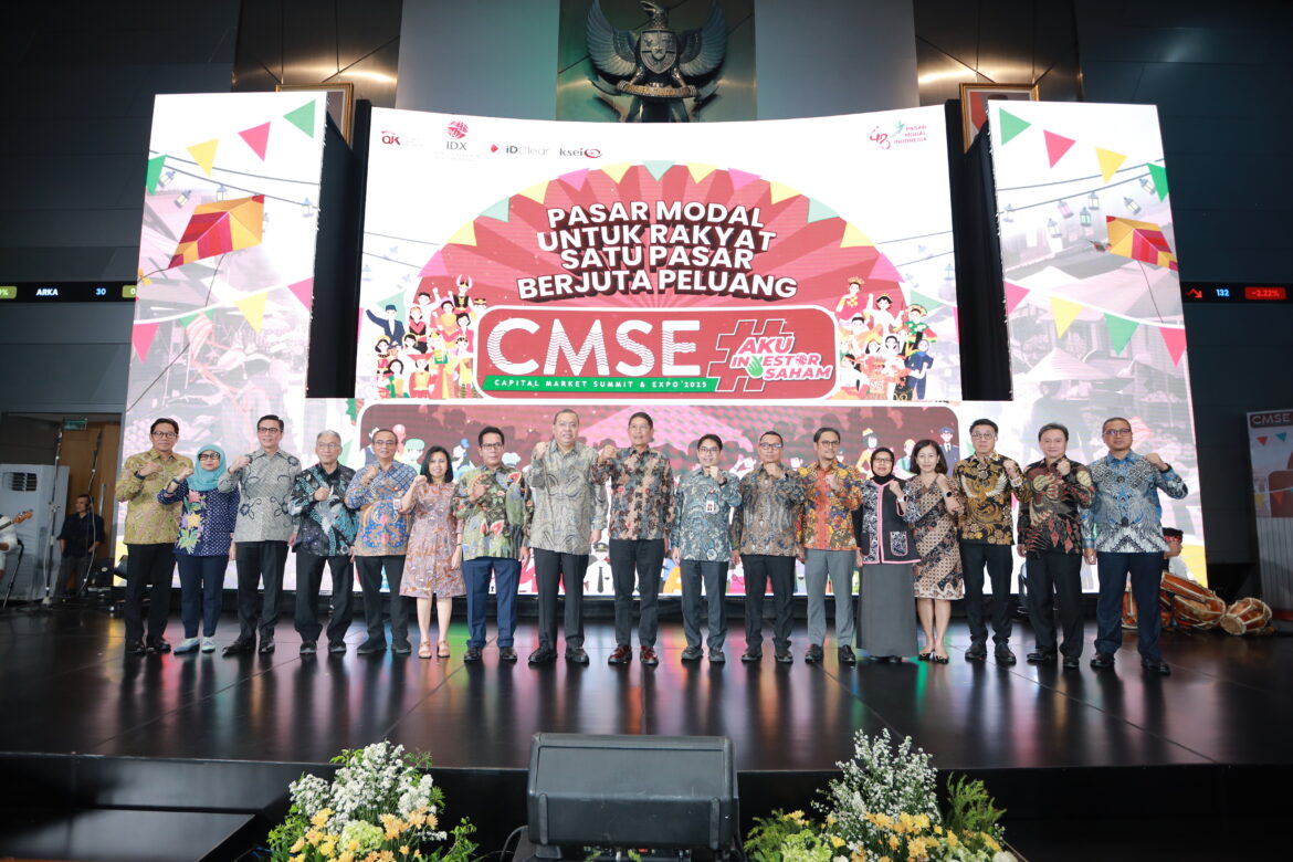 CMSE 2025 Usung Tema Pasar Modal untuk Rakyat, Satu Pasar Berjuta Peluang