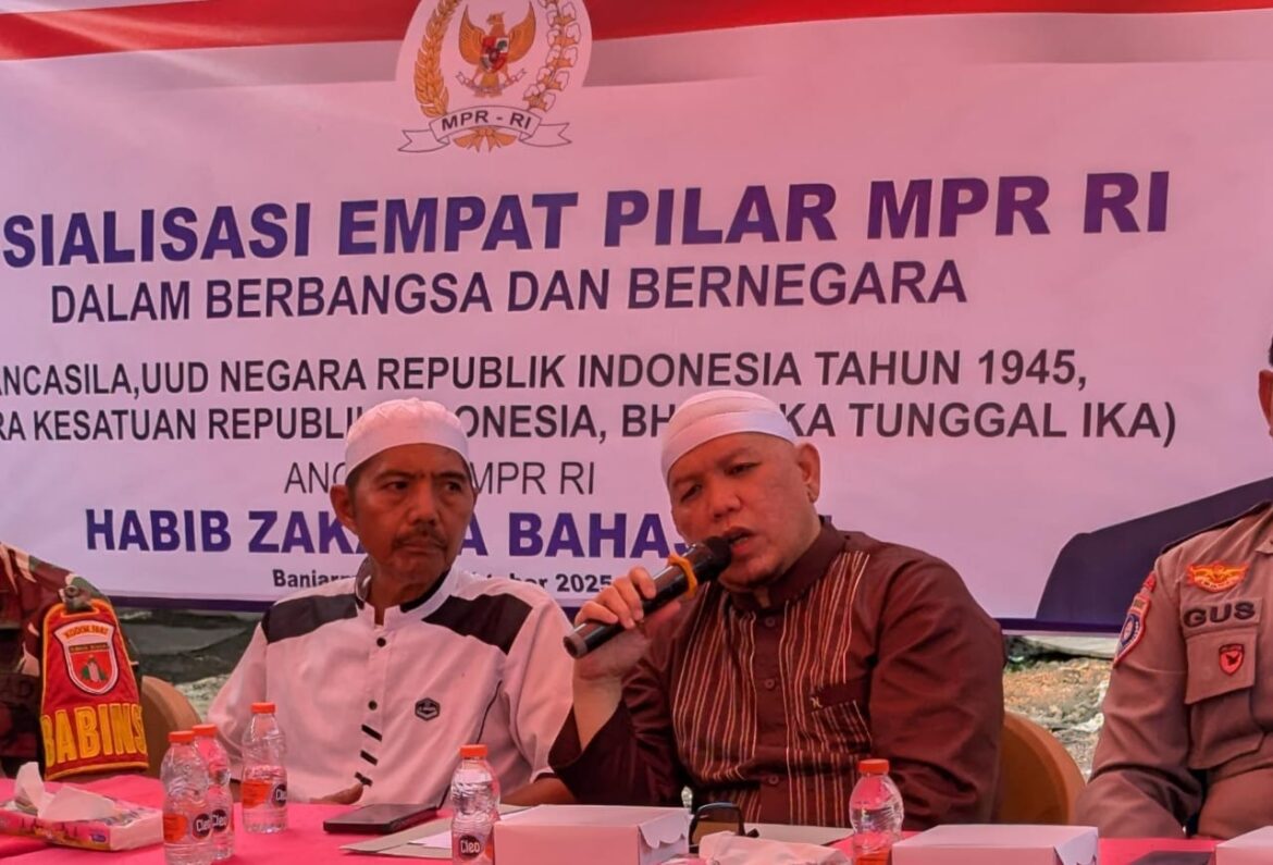 Anggota DPD RI/MPR RI Habib Zakaria Bahasyim