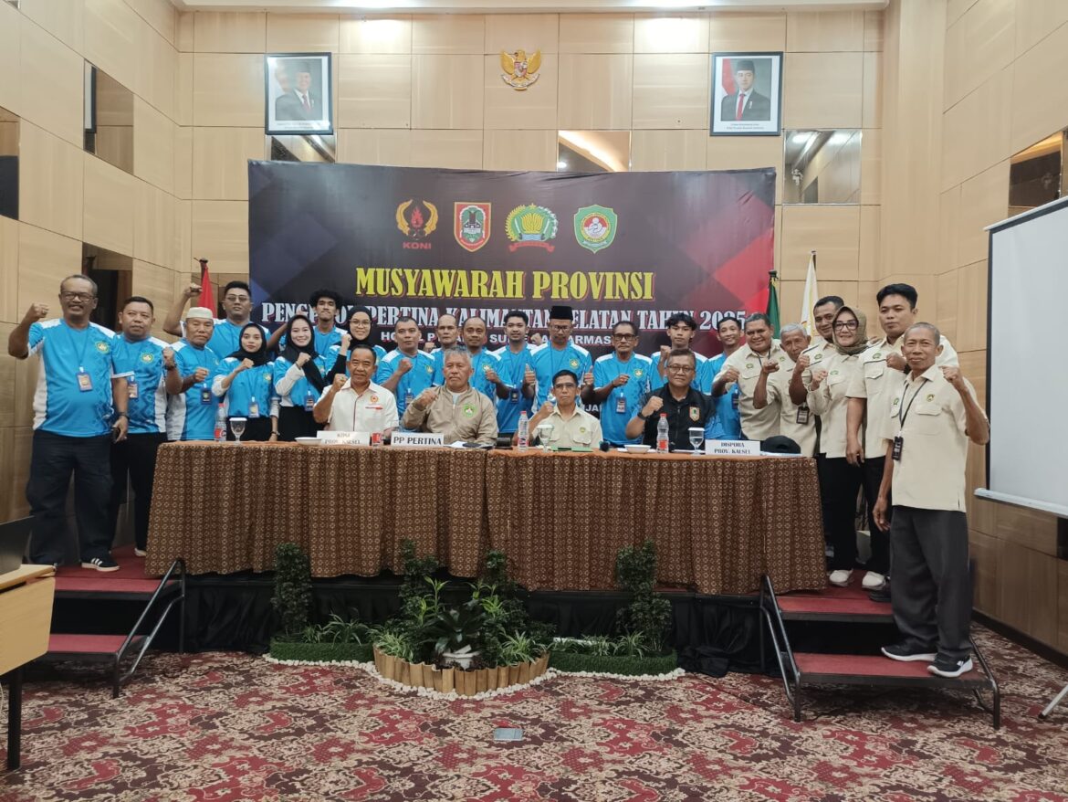Musyawarah Provinsi (Musprov) secara aklamasi, Senin (15/12/2025) di Pyramid Suites Hotel Banjarmasin. (foto: Tolah/brt)