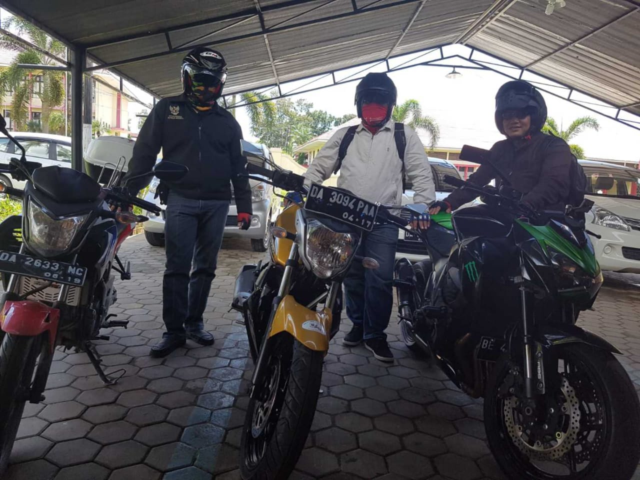 Biker Dad  berkendara tanpa sekat jenis motor (Foto Istimewa)