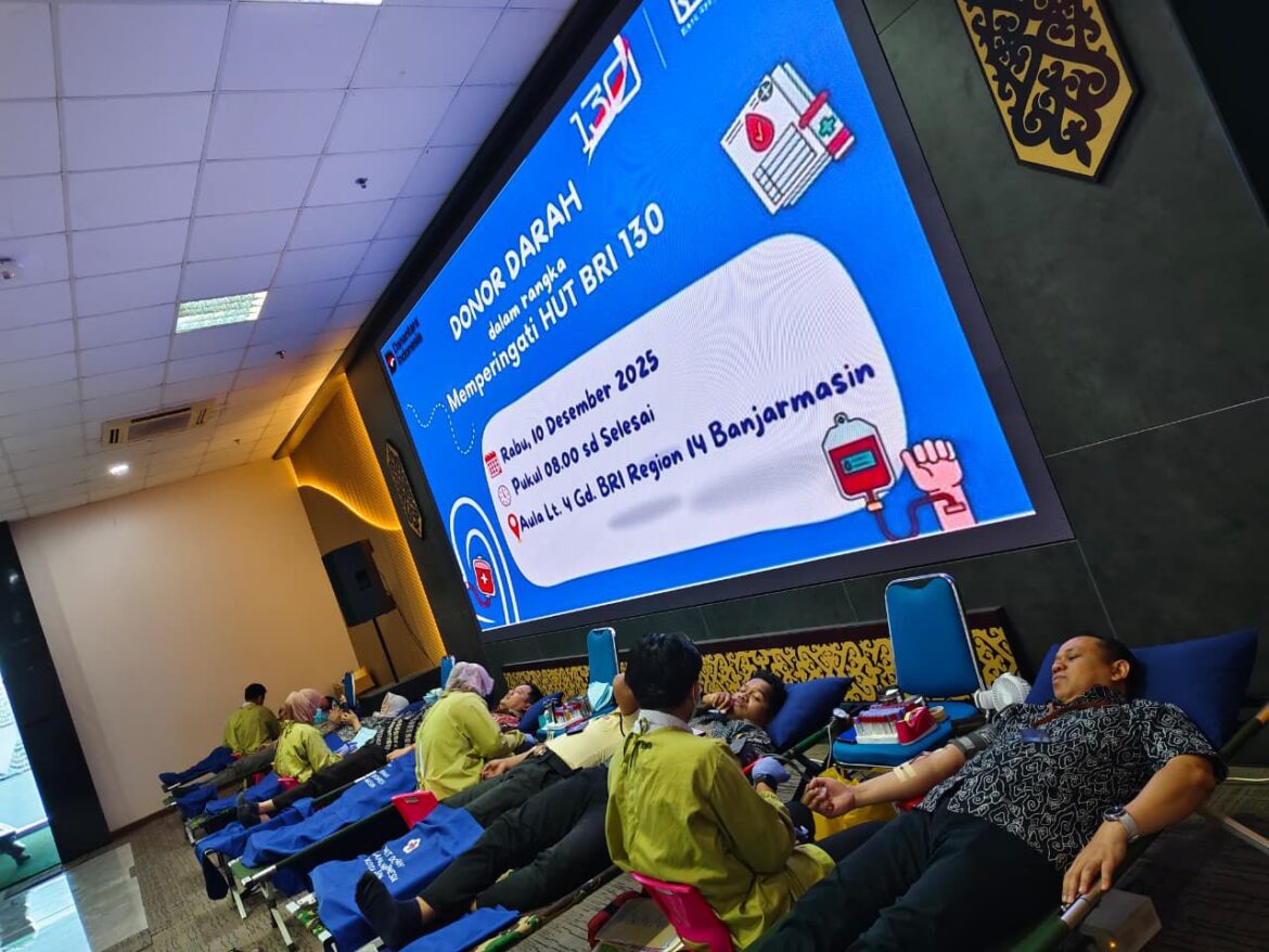 Gelar Donor Darah Sambut HUT ke-130