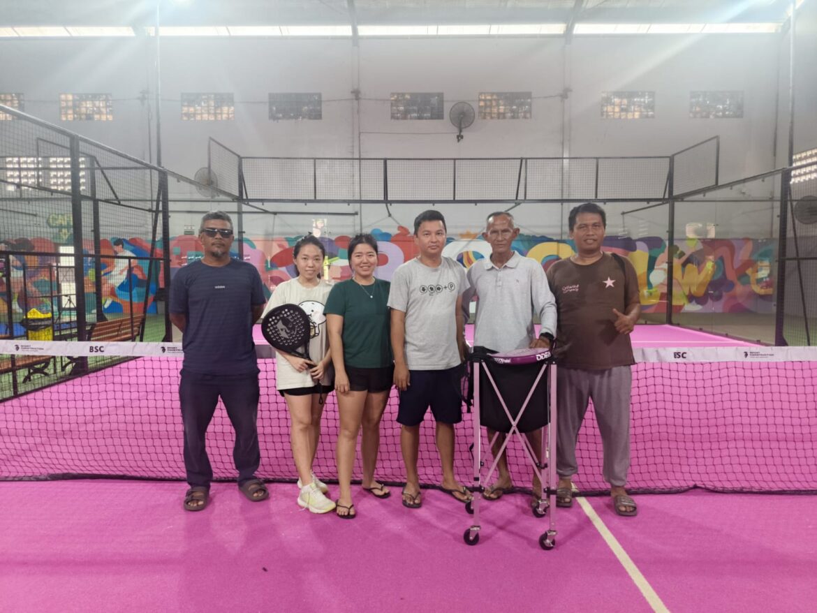 Penyelenggaraan turnamen padel perdana yang berlangsung 31 Januari sampai 1 Februari 2026 di Basirih Sport Center (BSC), Banjarmasin. (foto: ist/brt)