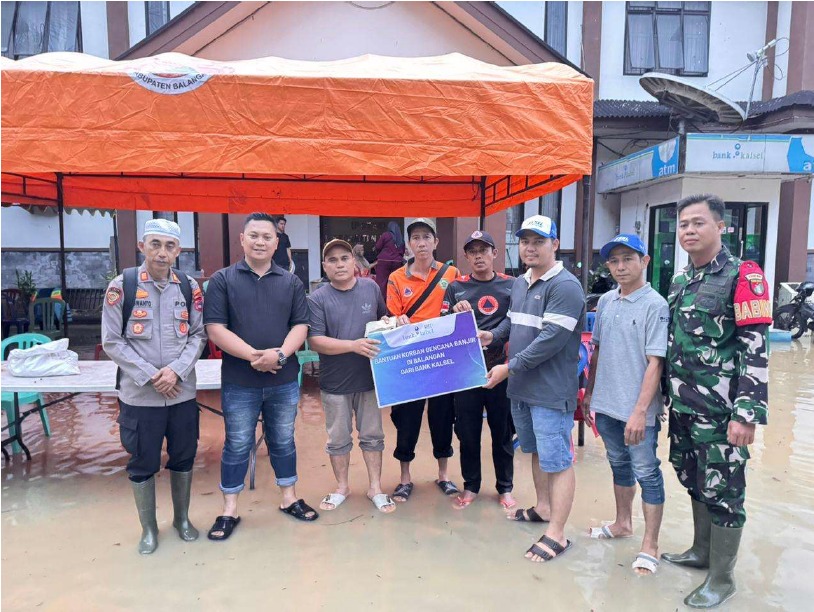 Bantuan Disalurkan di Kecamatan Awayan