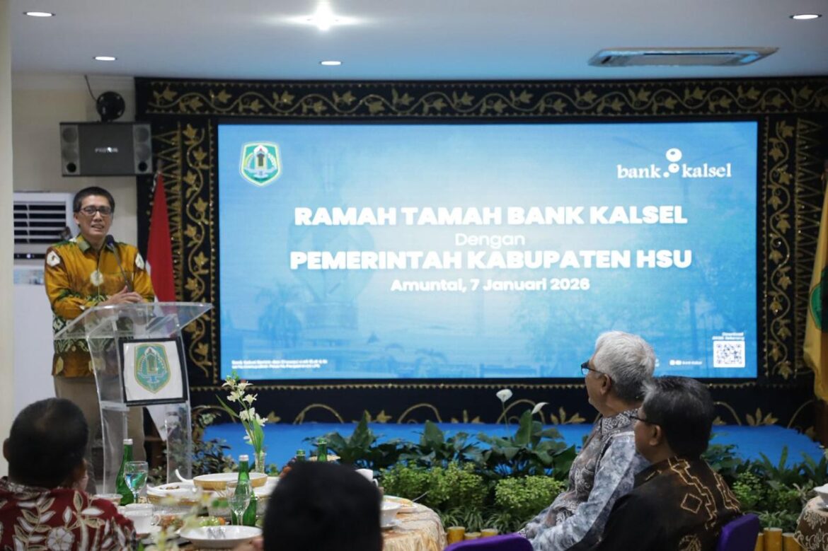 Perkuat Sinergi dan Kebersamaan, Bank Kalsel Gelar Ramah Tamah Bersama Pemerintah Kabupaten Hulu Sungai Utara (Foto: Hunas Bank Kalsel)