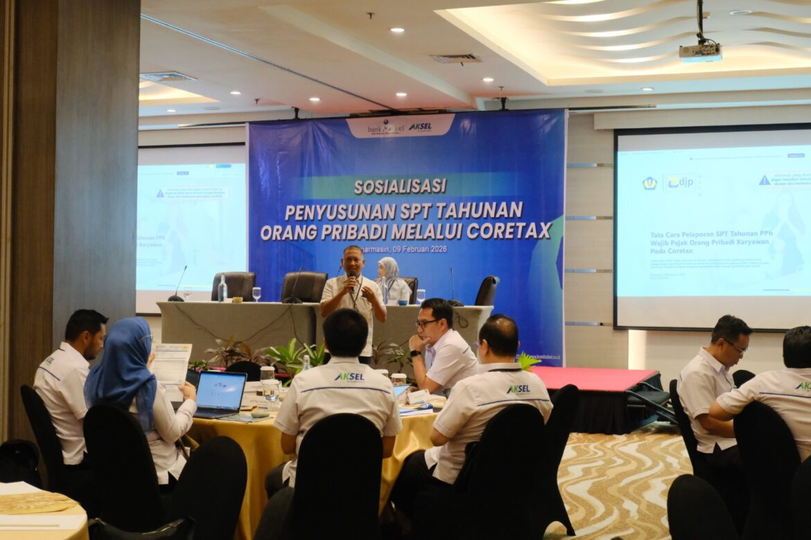 Direksi Bank Kalsel Laporkan SPT Tahunan Lewat Coretax