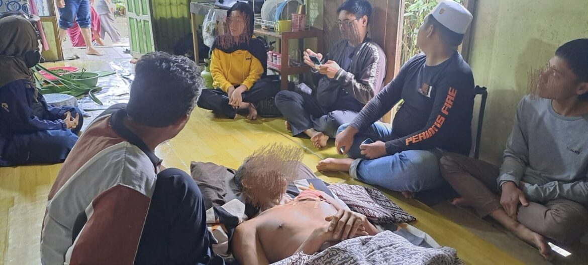 KORBAN TEWAS - Setelah 10 hari cekcok mulut rumah tangga, suami tewas ditusuk istri di Kuin Selatan Banjarmasin, Kamis (26/2/2026). ( foto:istimewa)