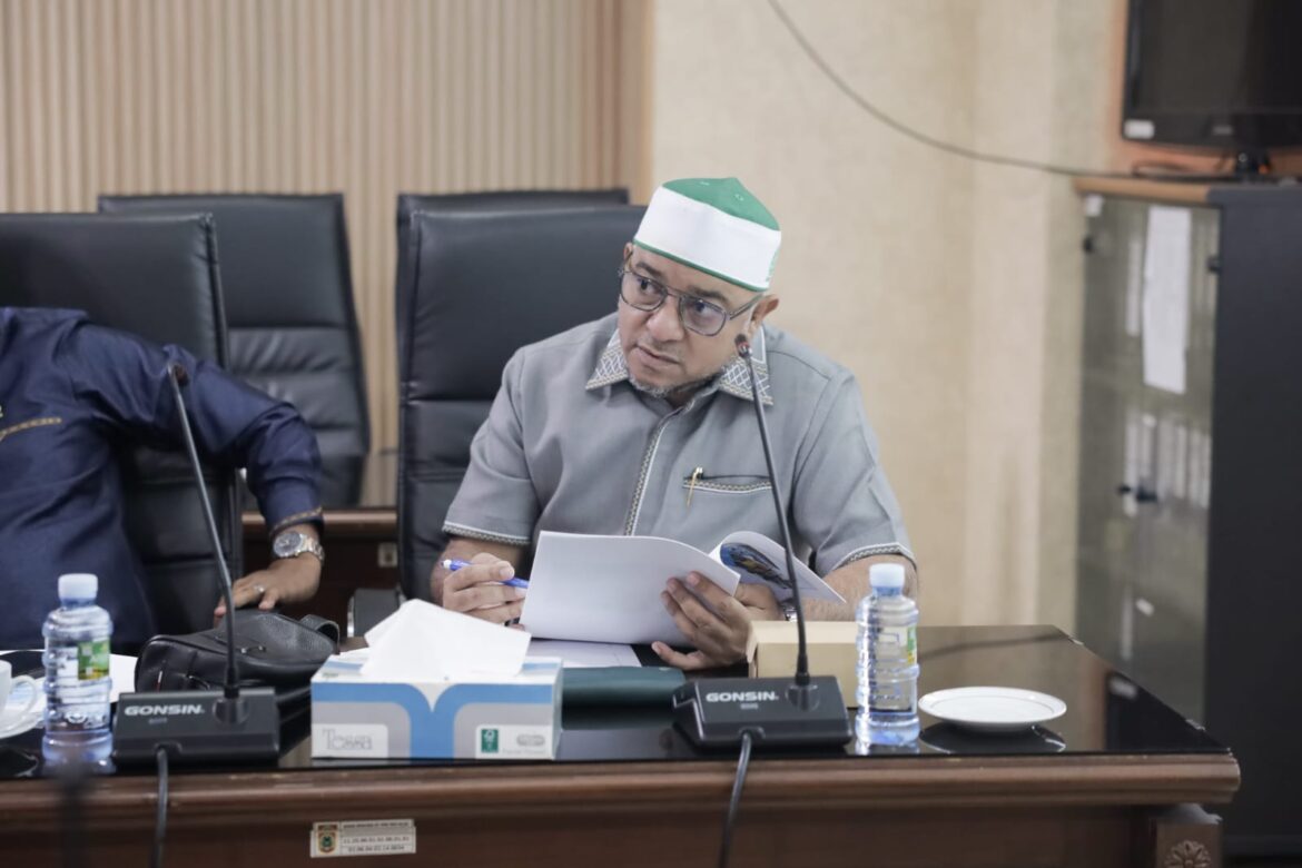 Anggota Pansus Raperda TJSLP DPRD Provinsi Kalsel Habib Farhan Hussein.(foto : ist)