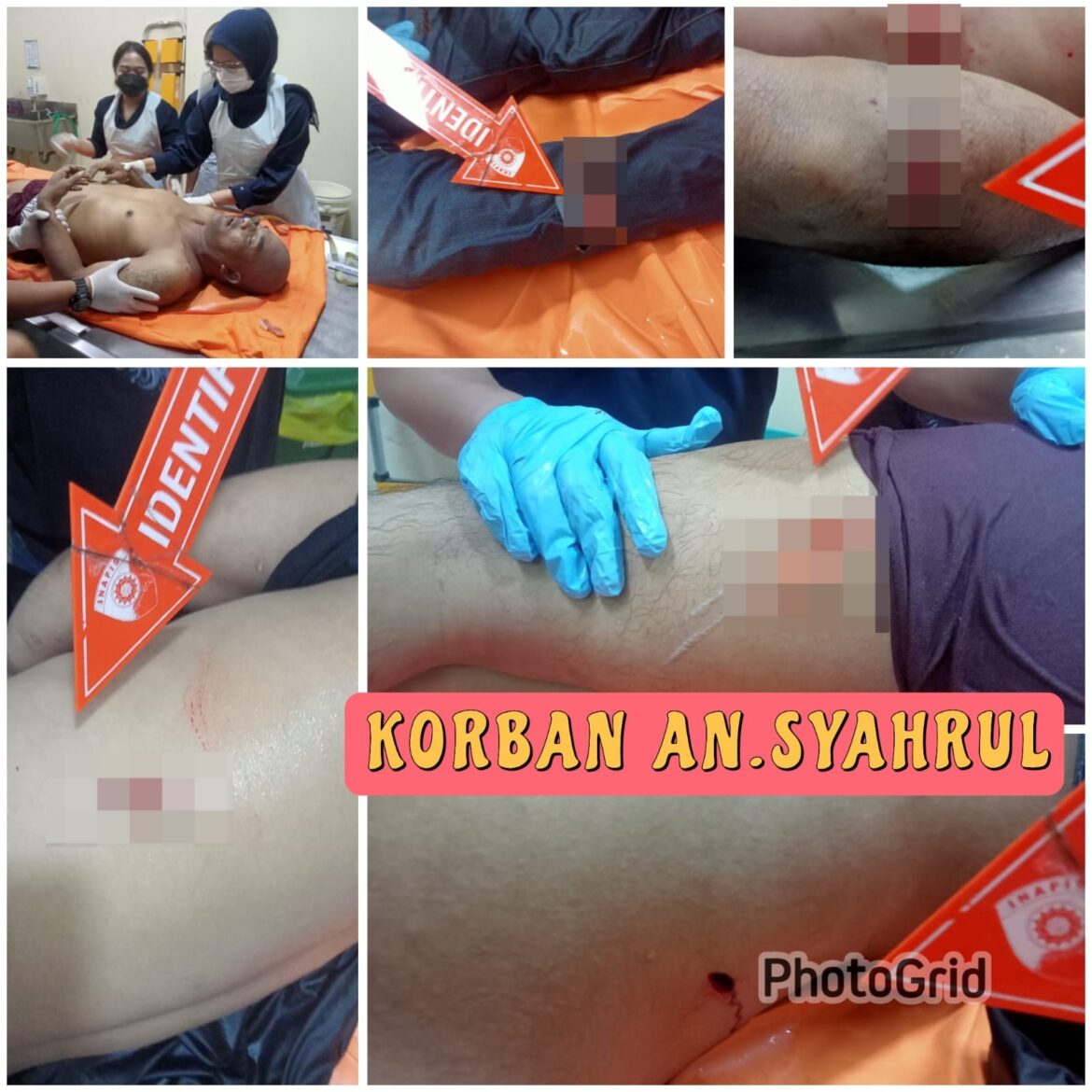 KORBAN PENGEROYOKAN - Sosok mayat yang ditemukan di Sungai Veteran Banjarmasin diduga korban pengeroyokan yang berhasil diungkap polisi, Jumat (13/3/2026).(foto:istimewa)