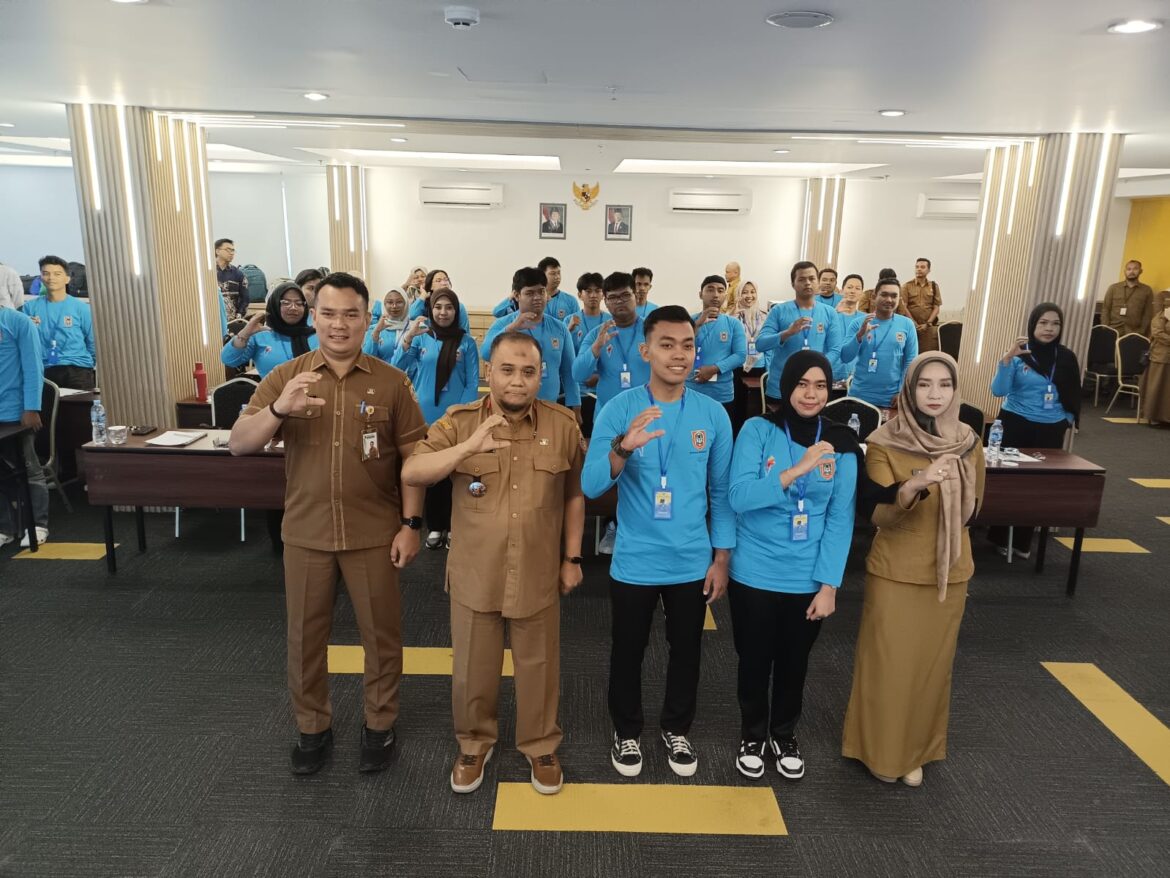 Kepelatihan Peningkatan Digitalisasi Marketing Bagi Wirausaha Muda yang digelar Dispora Kalsel 2026. (foto: Tolah/brt)