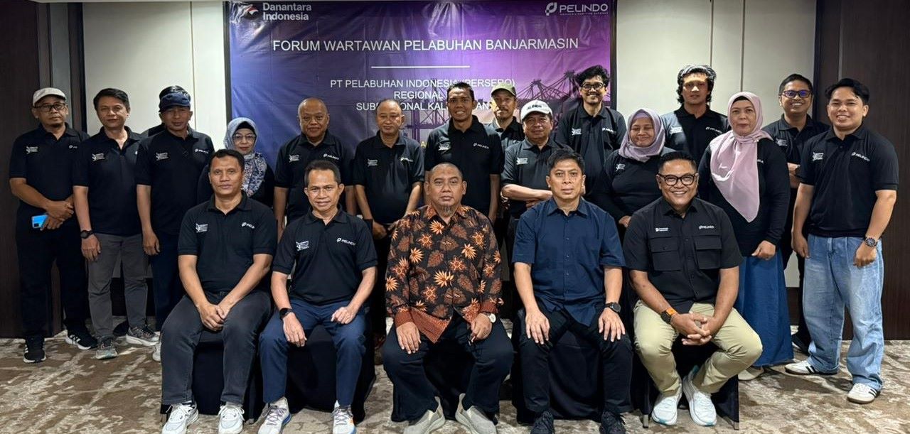 Workshop Pelindo Kalimantan dan Forum Wartawan Pelabuhan (Forwapel) Banjarmasin