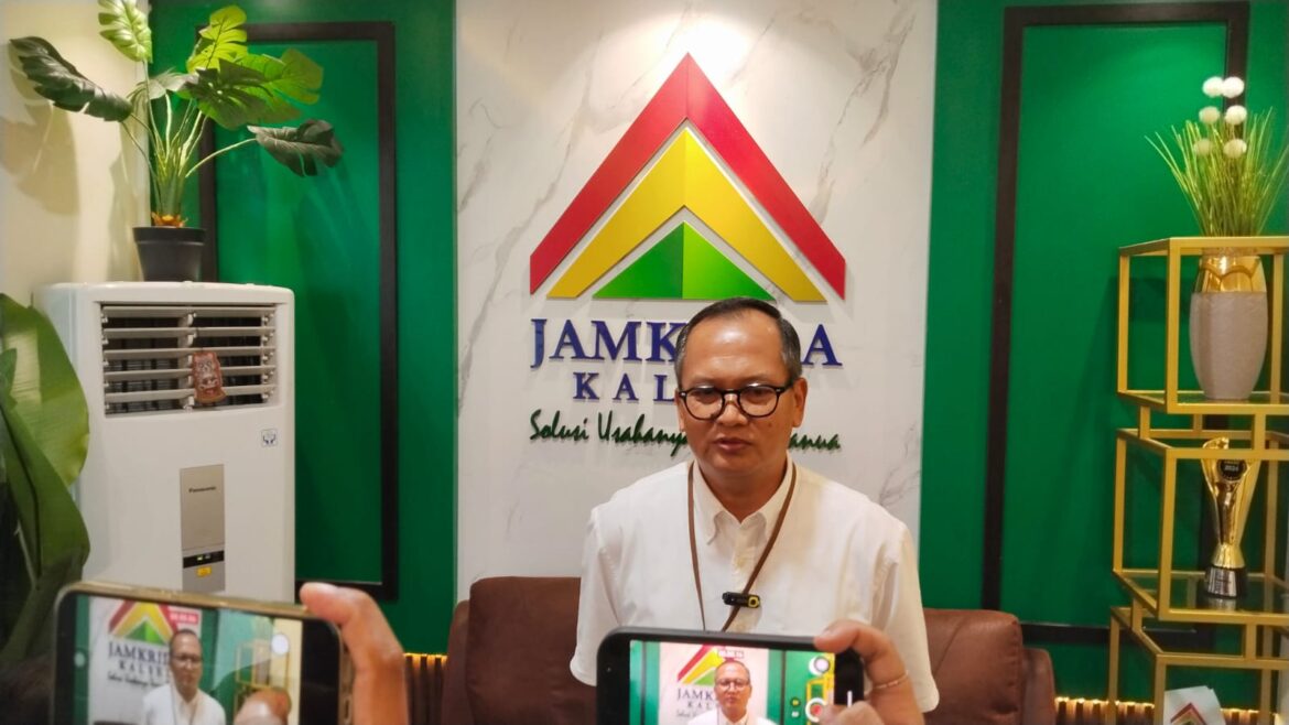 Direktur Utama PT Jamkrida Kalsel Muhammad Fauzan Noor