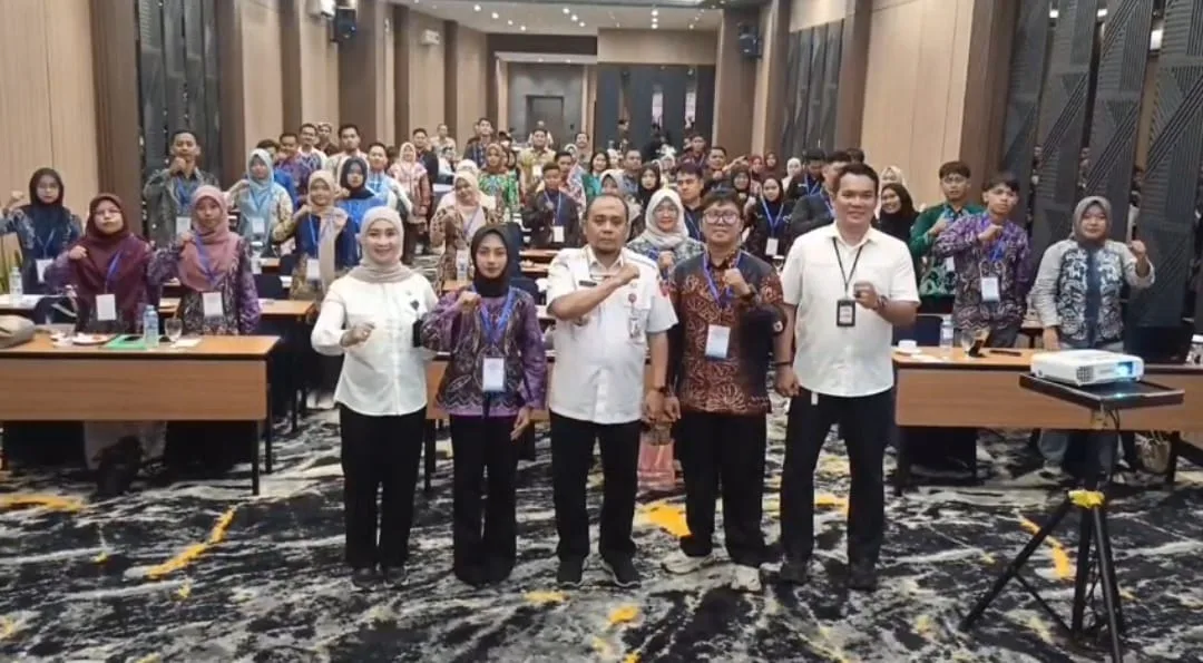 Dispora Kalsel saat menggelar pemilihan Wiramuda Berprestasi, Rabu (29/7/2026) di Hotel Rodhita Banjarmasin. (foto: Tolah/brt)