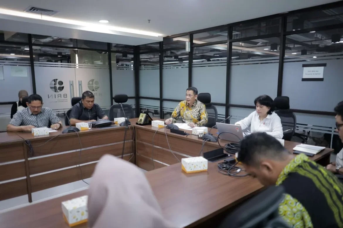 KONSULTASI KOORDINASI-Komisi III DPRD Provinsi Kalsel bersama BRIDA Kalsel melaksanakan kegiatan konsultasi dan koordinasi ke BRIN di Jakarta.(foto : humasdprskalsel)