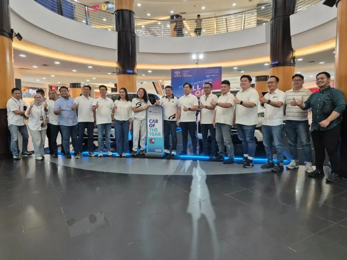 Peluncuran Improvement Toyota New Zenix 2026 di atrium Duta Mall, Banjarmasin, Selasa (27/10/2026).(foto:tya/brt).